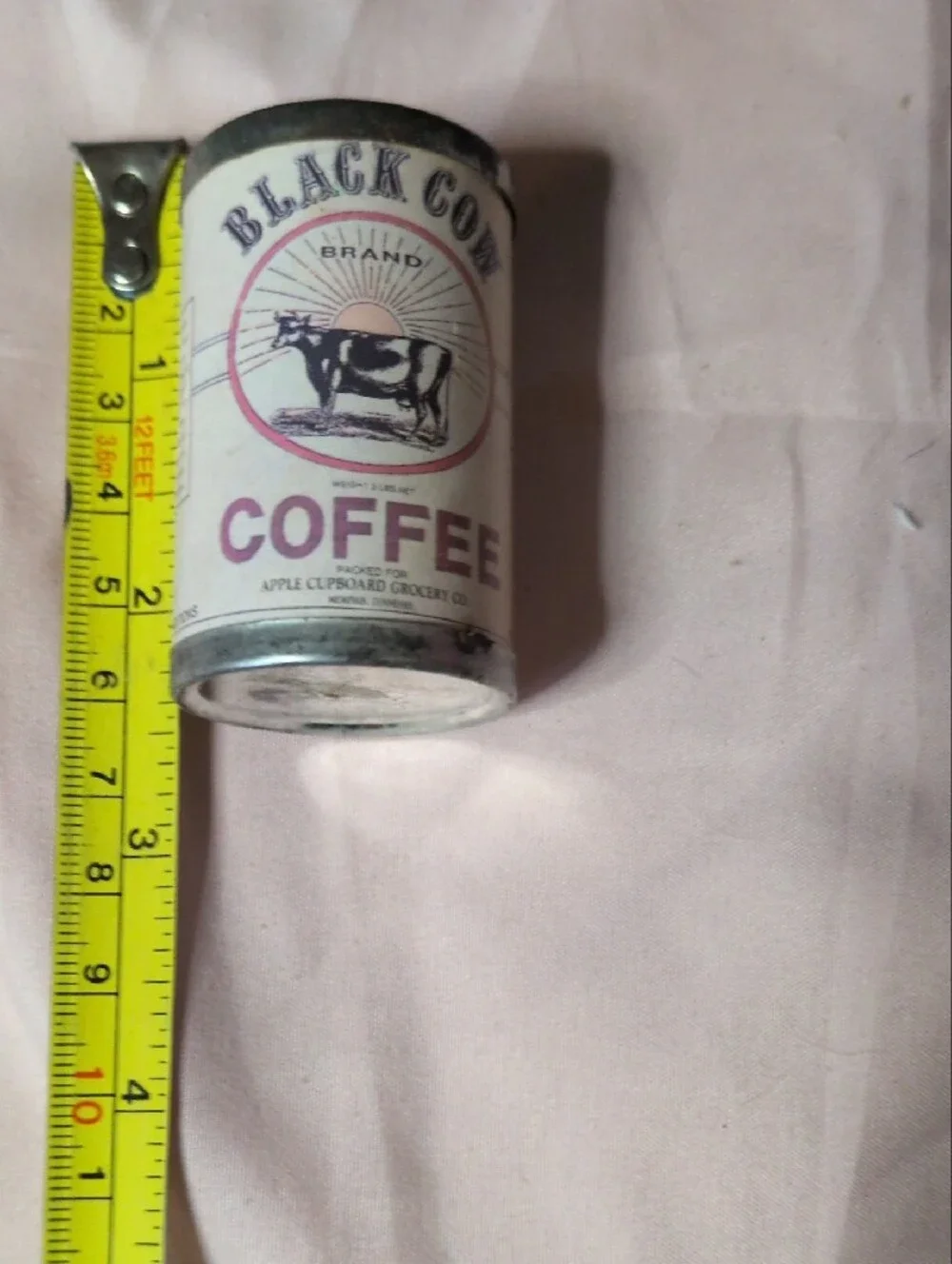 Armand Cold Cream, Anacin,Doan's And Black Cow Coffee Vintage Tins
